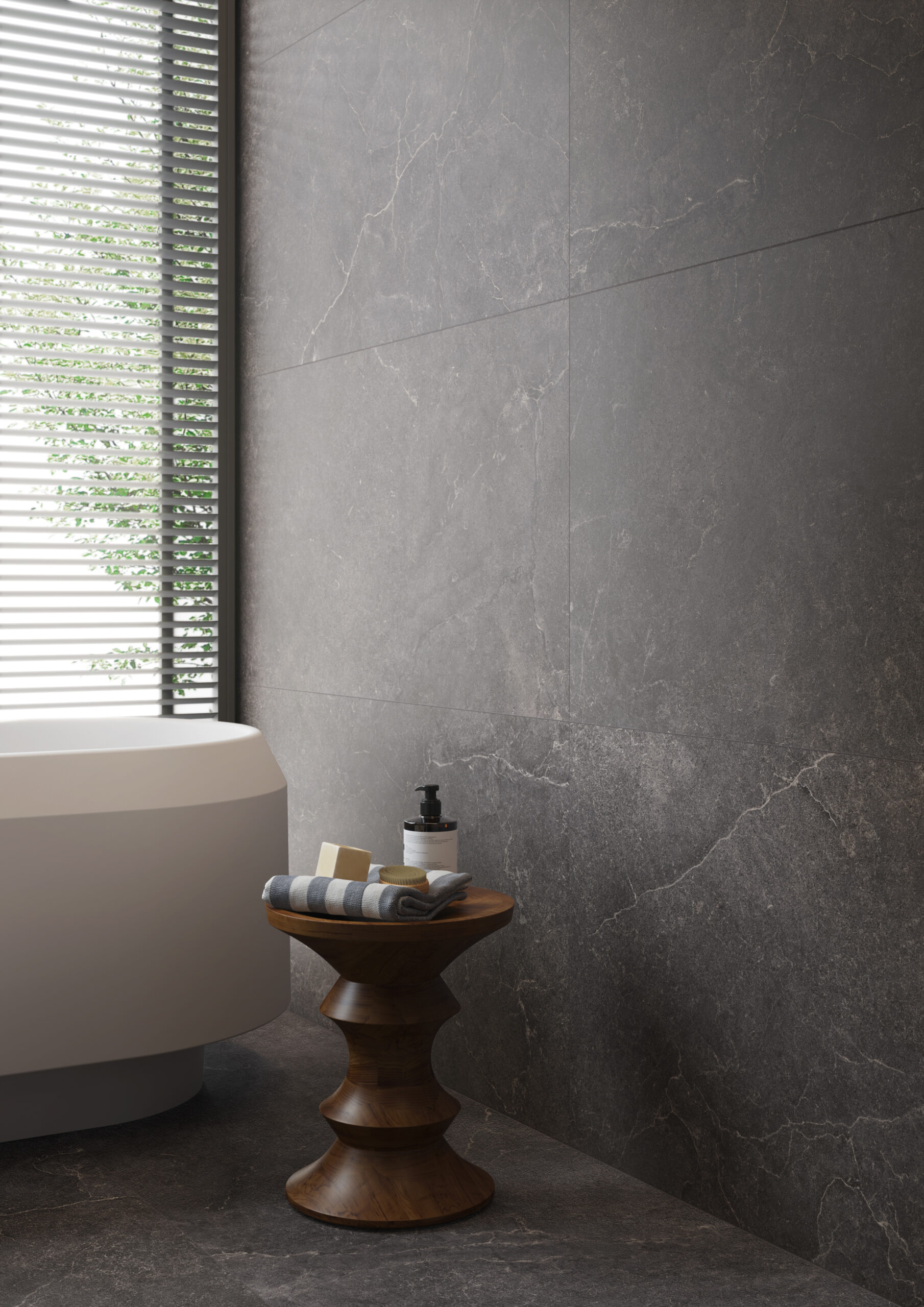 Keramische tegels zijn uitermate geschikt voor vochtige ruimtes zoals de badkamer.