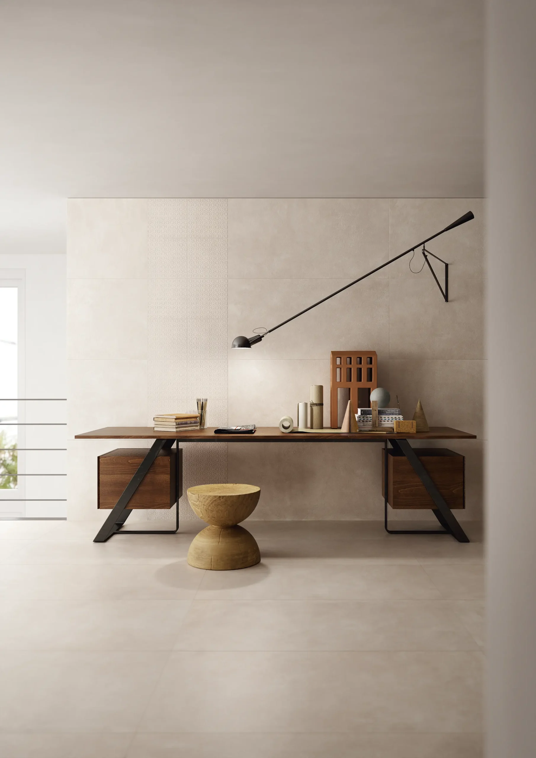 Echo avorio 90 x 90 naturale sfeer keramische tegel